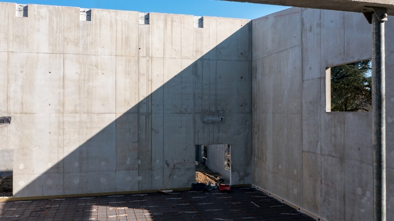 Le futur studio de danse © Paul Pascal - Département de Loire-Atlantique.