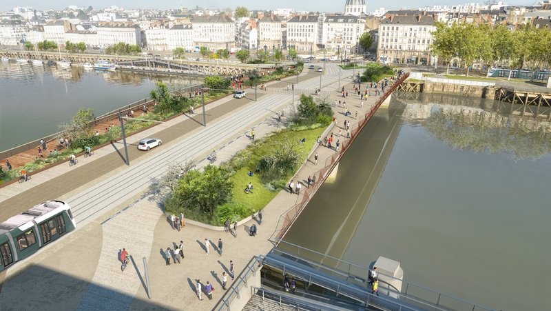 Comprendre le futur pont Anne de Bretagne