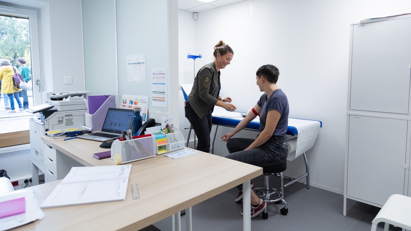 Le centre de santé du Breil a ouvert ses portes en octobre 2024 © Garance Wester pour Nantes Métropole.