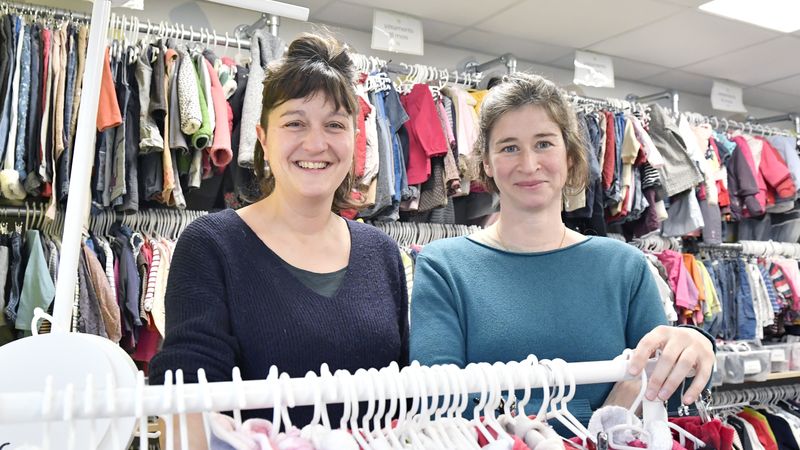 Laura Durand et Eugénie Brière ont beaucoup de projets pour le Petit Lieu. © Rodolphe Delaroque