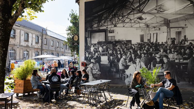 Le Café des usines. ©Jean-Félix Fayolle pour Nantes Métropole Aménagement