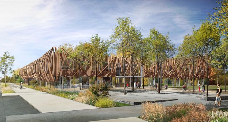 À l’horizon 2035, le quartier Doulon-Gohards accueillera 2 700 logements, 7500 m² d’activités, commerces et services, de vastes espaces naturels et 12 500 m² d’équipements publics de proximité. © Epicuria À l’horizon 2035, le quartier Doulon-Gohards accueillera 2 700 logements, 7500 m² d’activités, commerces et services, de vastes espaces naturels et 12 500 m² d’équipements publics de proximité. © Epicuria