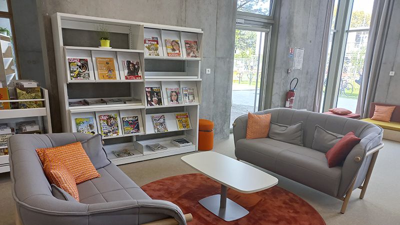 Les informations pratiques de la bibliothèque Erdre-Batignolles