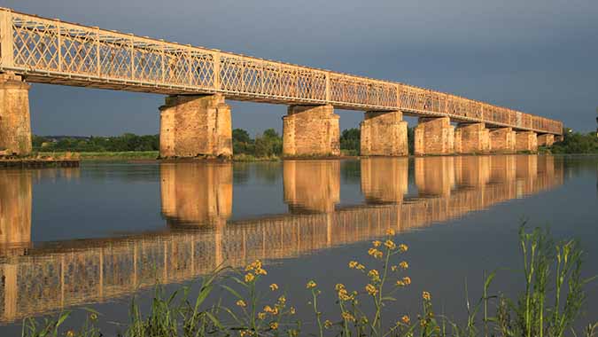 Le pont de Mauves